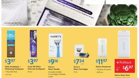 Walmart SmileDirectClub Circular Feature
